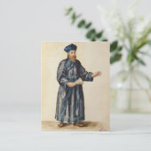 Carte Postale Missionnaire vénitien en Chine (Debout devant)