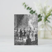 Carte Postale Missionnaires moraves parmi les Indiens (Debout devant)