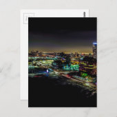 Carte Postale Mississauga (Ontario) La Nuit (Devant / Derrière)