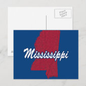 Carte Postale Mississippi (Devant / Derrière)