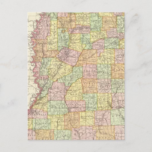Carte Postale Mississippi (Devant)