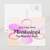 Carte Postale Mississippi (Devant / Derrière)