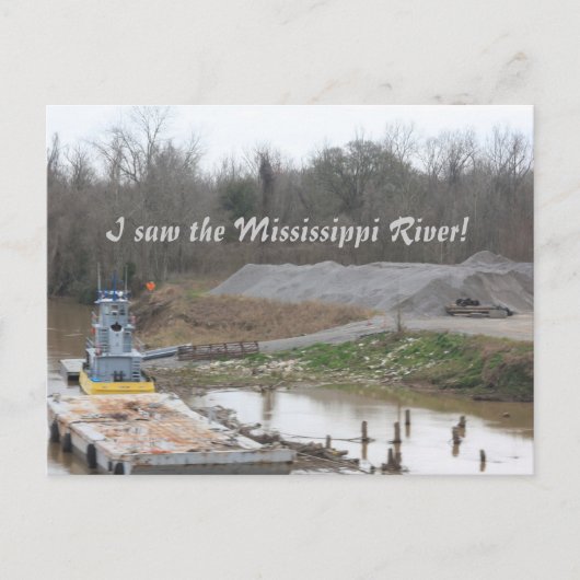 Carte Postale Mississippi (Devant)