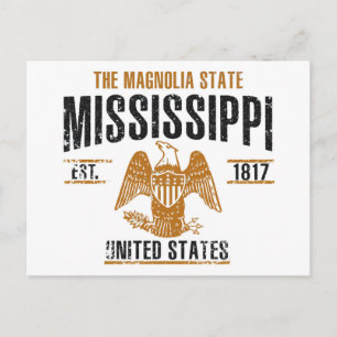 Carte Postale Mississippi