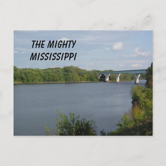 Carte Postale Mississippi (Devant)
