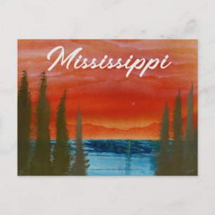 Carte Postale Mississippi