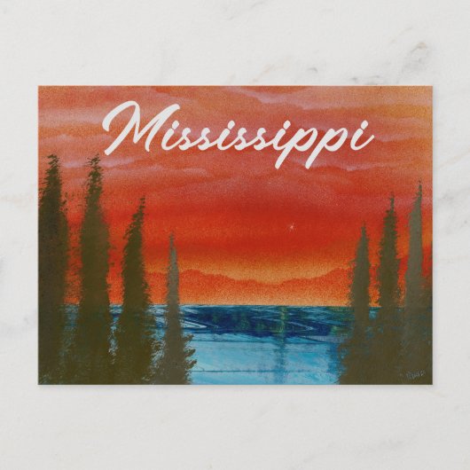Carte Postale Mississippi (Devant)