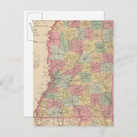 Carte Postale Mississippi 2 (Devant / Derrière)