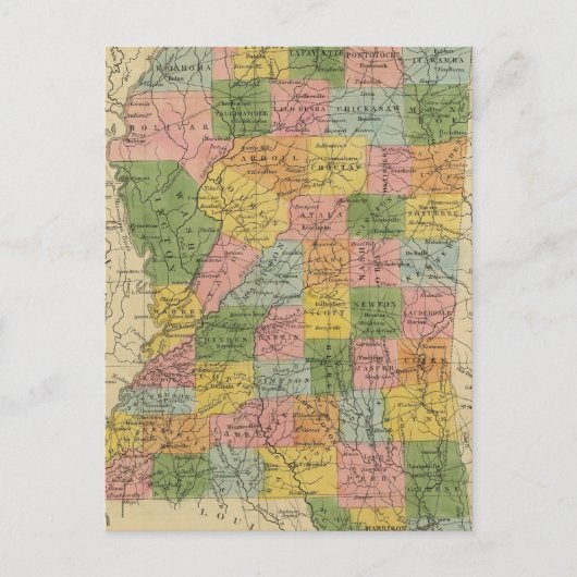 Carte Postale Mississippi 6 (Devant)