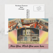 Carte Postale Mississippi, Beachwater Restaurant & Club (Devant / Derrière)