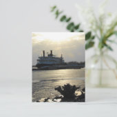 Carte Postale Mississippi River Sunset in Winter (Debout devant)