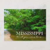Carte Postale MISSISSIPPI - Souhaitez-vous être ici - McGehee Cr (Devant)