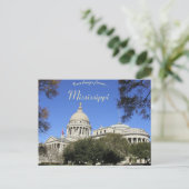Carte Postale Mississippi State Capitol Building Mississippi (Debout devant)