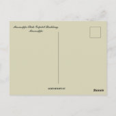 Carte Postale Mississippi State Capitol Building Mississippi (Dos)