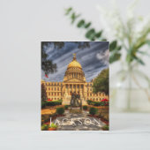 Carte Postale Mississippi State Capitol, Jackson (Debout devant)