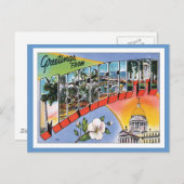 Carte Postale Mississippi vintage (Devant / Derrière)