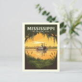 Carte Postale Mississippi vintage (Debout devant)