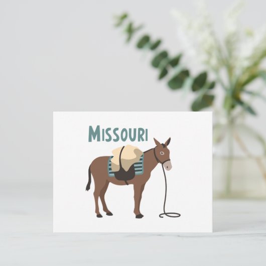 Carte Postale Missouri (Debout devant)