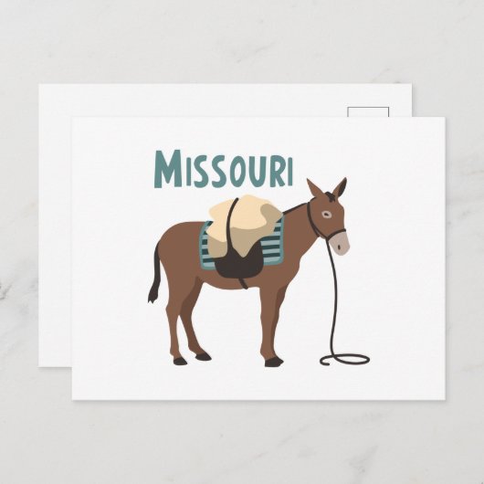 Carte Postale Missouri (Devant / Derrière)
