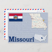 Carte postale "Missouri" (Devant / Derrière)