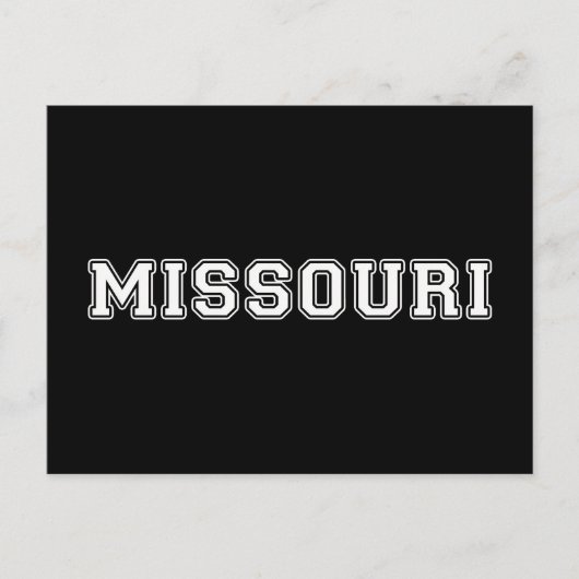 Carte Postale Missouri (Devant)