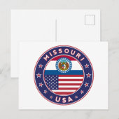 Carte Postale Missouri (Devant / Derrière)