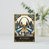 Carte Postale Missouri | Art déco (Debout devant)