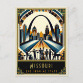 Carte Postale Missouri | Art déco (Devant)