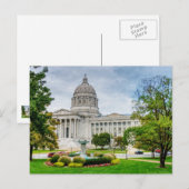 Carte postale Missouri Capitol (Devant / Derrière)