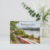 Carte postale Missouri Capitol View Thinking Of Yo (Debout devant)