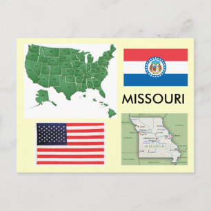 Carte Postale Missouri, États-Unis
