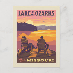 Carte Postale Missouri Lac des Ozarks