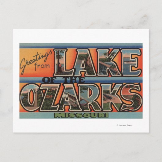 Carte Postale Missouri - Lac des Ozarks 3 (Devant)