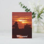 Carte Postale Missouri sunset (Debout devant)