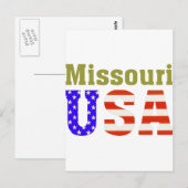 Carte Postale Missouri USA ! (Devant / Derrière)