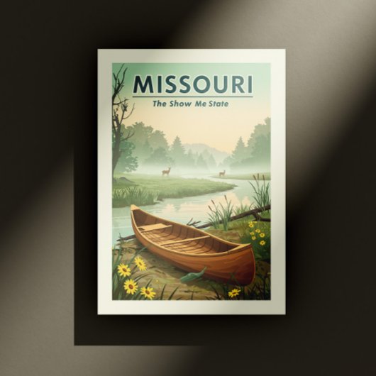 Carte Postale Missouri vintage