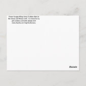 Carte Postale Missy Rules ! (Dos)