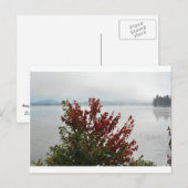 Carte postale Mist Mist Adirondack (Devant / Derrière)