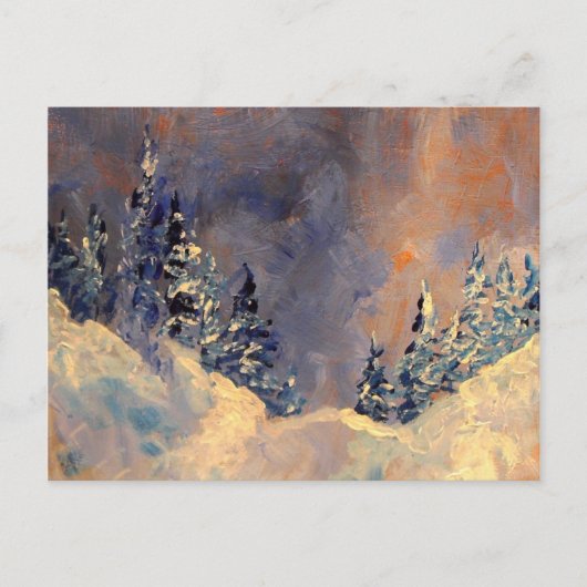 Carte Postale Mist on the Snow Peak 2009 (Devant)