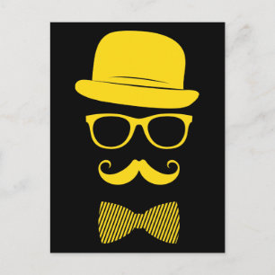 Carte Postale Mister hipster