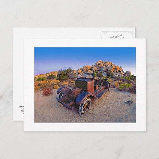 Carte Postale " Mister Toe Dernier Wild Ride " (Devant / Derrière)