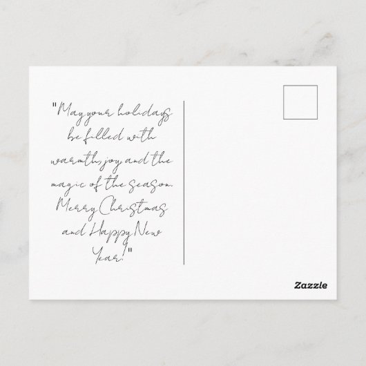 Carte Postale Mistletoe (Dos)