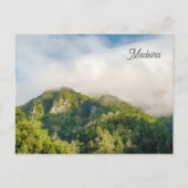 Carte Postale Misty clouds over green hills, Madeira (Devant)