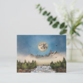 Carte Postale Misty Falls (Debout devant)