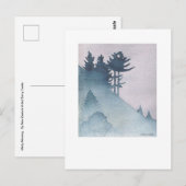Carte postale Misty Morning (Devant / Derrière)