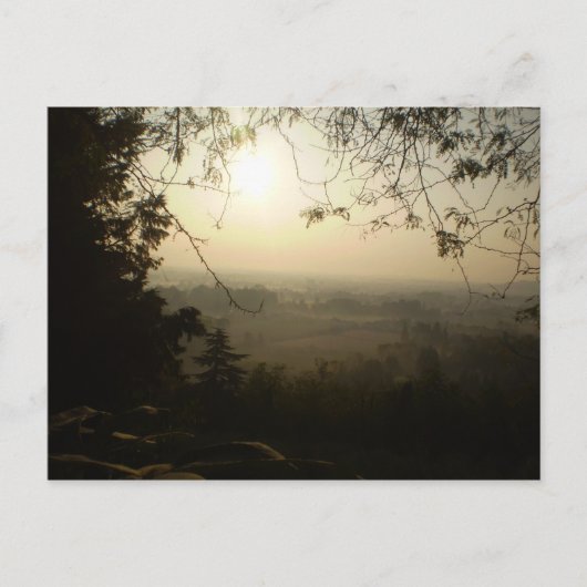 Carte Postale Misty Morning à Vicenza (Devant)