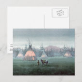Carte Postale MISTY TIPI par SHARON SHARPE (Devant / Derrière)