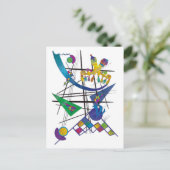 Carte Postale Mit Liebe zu Kandinsky (Debout devant)