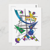 Carte Postale Mit Liebe zu Kandinsky (Devant / Derrière)