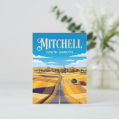 Carte Postale Mitchell (Dakota du Sud) (Debout devant)